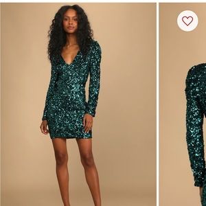 Sequined Party Dress